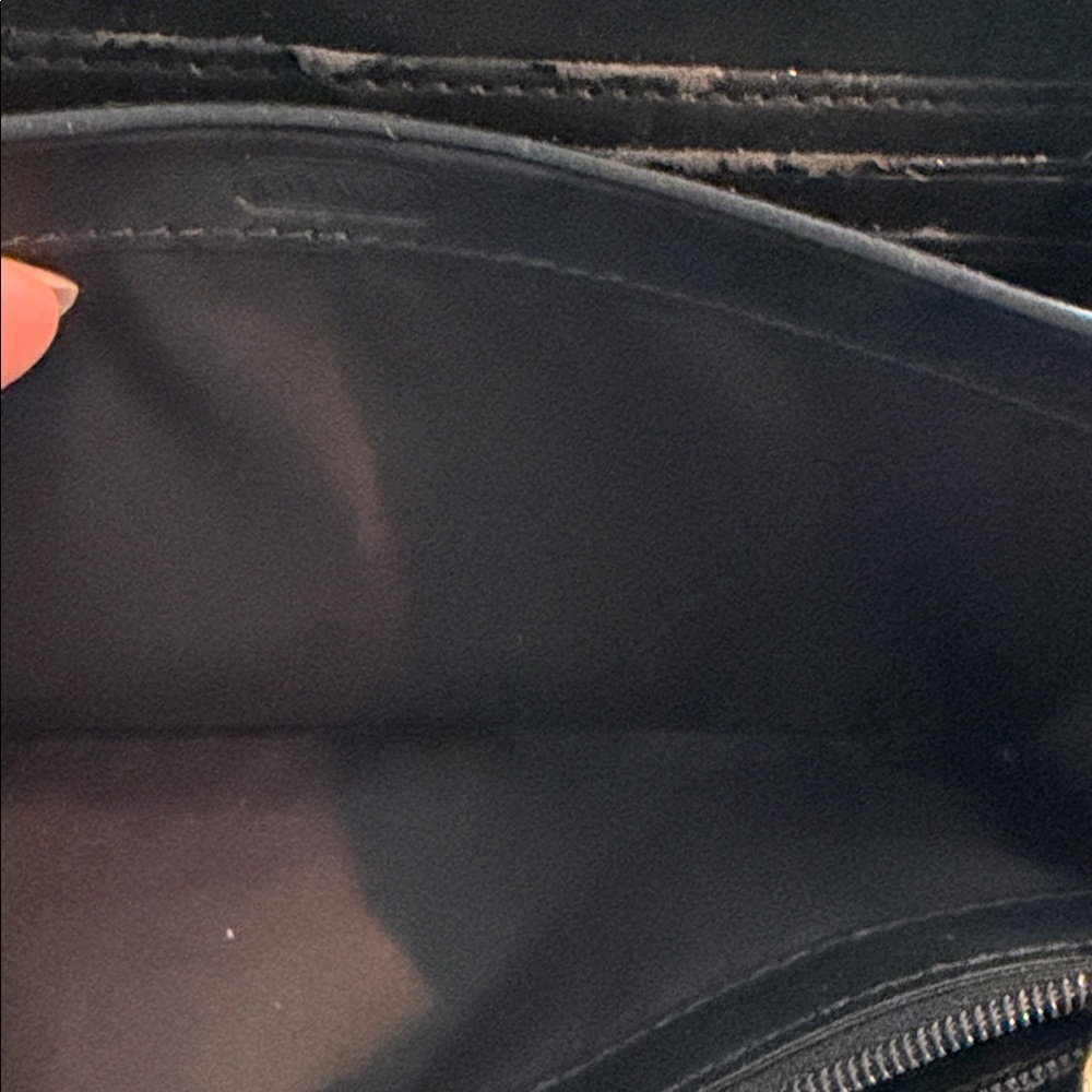 Coach Black Leather Zip-Around Wallet - Picture 8 of 9
